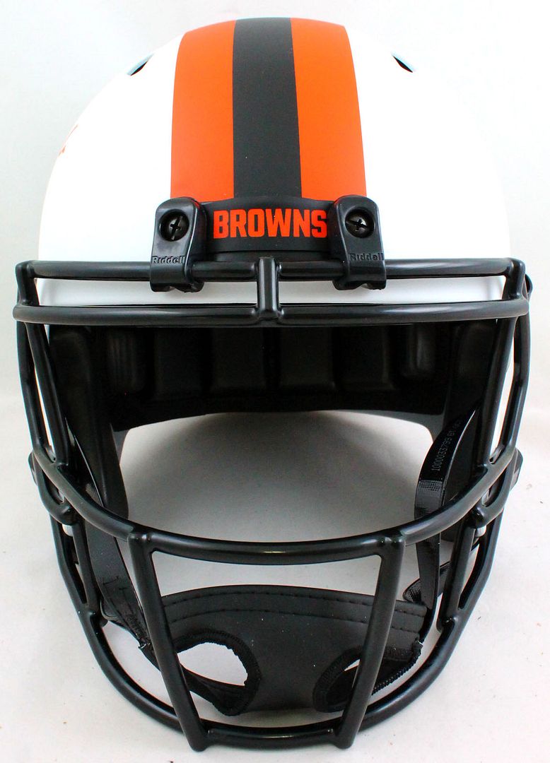 Baker Mayfield Signed Browns Full-Size Lunar Eclipse Alternate Speed Helmet (Beckett) at PristineAuction.com Baker Mayfield Signed Browns Full-Size Lunar Eclipse Alternate Speed Helmet (Beckett) at PristineAuction.com