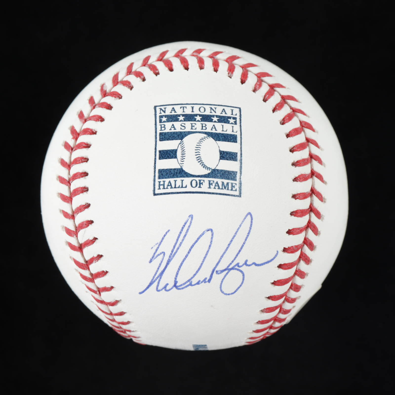Nolan Ryan Signed OML Hall of Fame Logo Baseball (Beckett COA, AIV Hologram & Ryan Hologram) at PristineAuction.com Nolan Ryan Signed OML Hall of Fame Logo Baseball (Beckett COA, AIV Hologram & Ryan Hologram) at PristineAuction.com