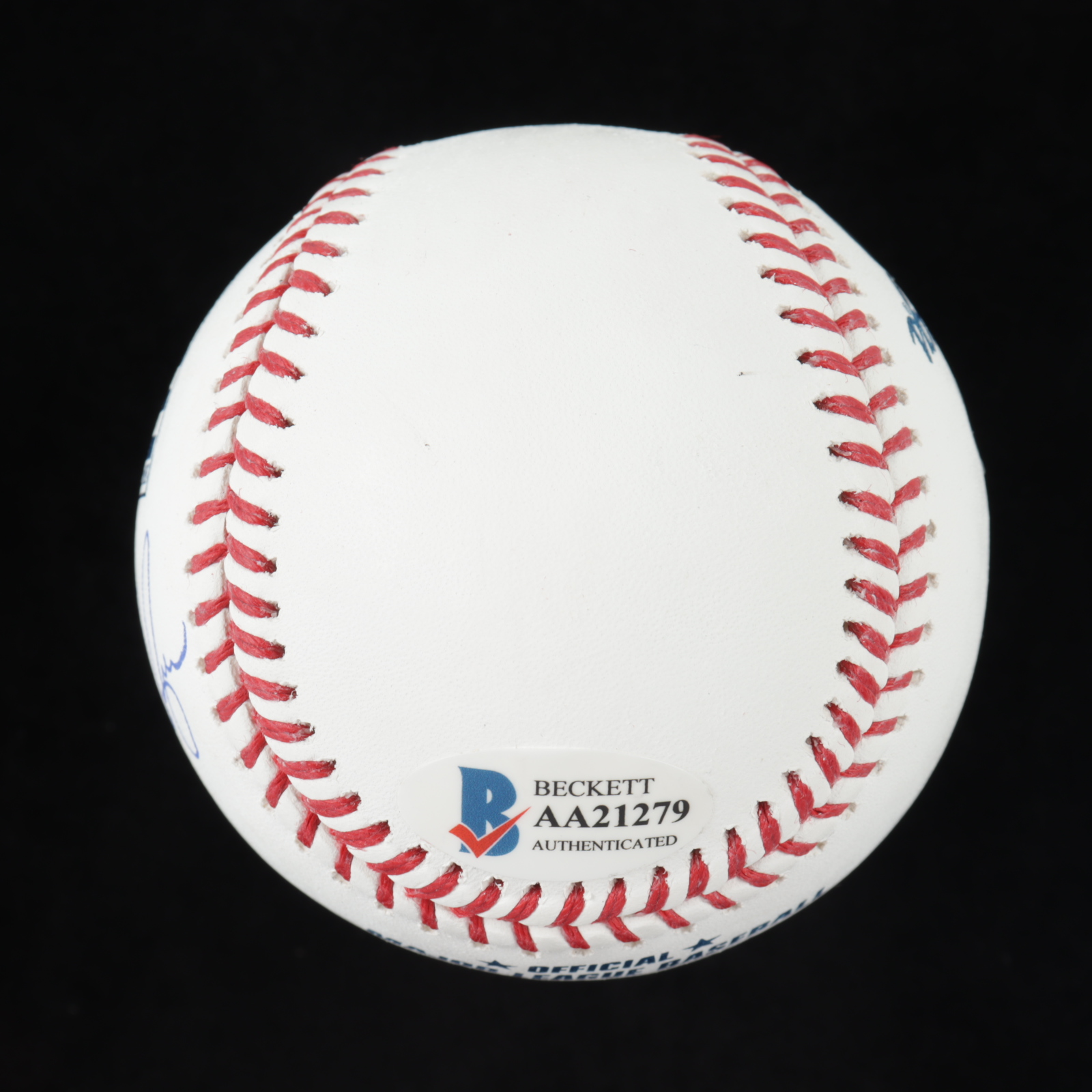 Nolan Ryan Signed OML Hall of Fame Logo Baseball (Beckett COA, AIV Hologram & Ryan Hologram) at PristineAuction.com Nolan Ryan Signed OML Hall of Fame Logo Baseball (Beckett COA, AIV Hologram & Ryan Hologram) at PristineAuction.com