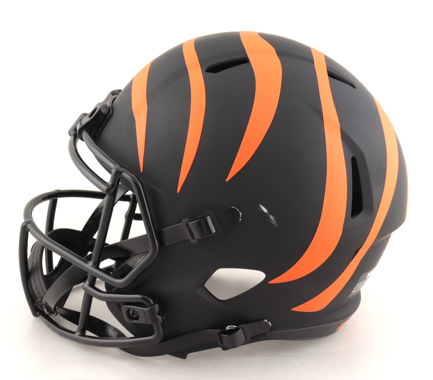 Joe Burrow Signed Bengals Full-Size Eclipse Alternate Speed Helmet (Fanatics Hologram) (See Description) at PristineAuction.com Joe Burrow Signed Bengals Full-Size Eclipse Alternate Speed Helmet (Fanatics Hologram) (See Description) at PristineAuction.com