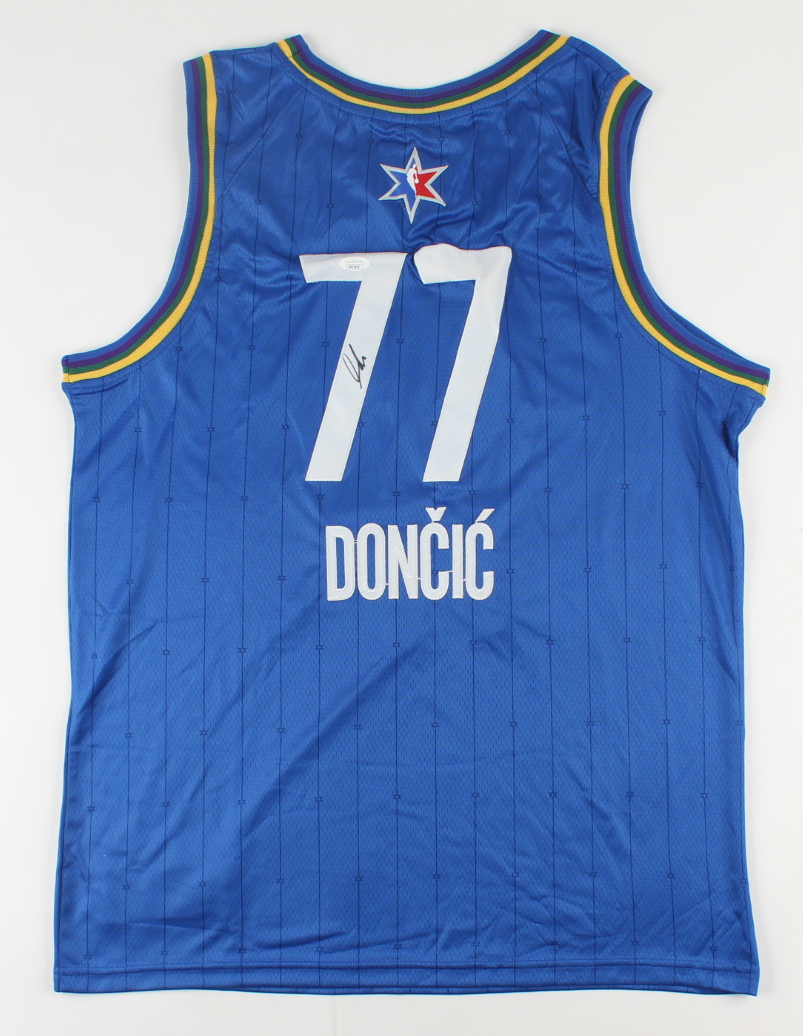 Luka Doncic Signed All-Star Game Jersey (JSA COA) at PristineAuction.com Luka Doncic Signed All-Star Game Jersey (JSA COA) at PristineAuction.com