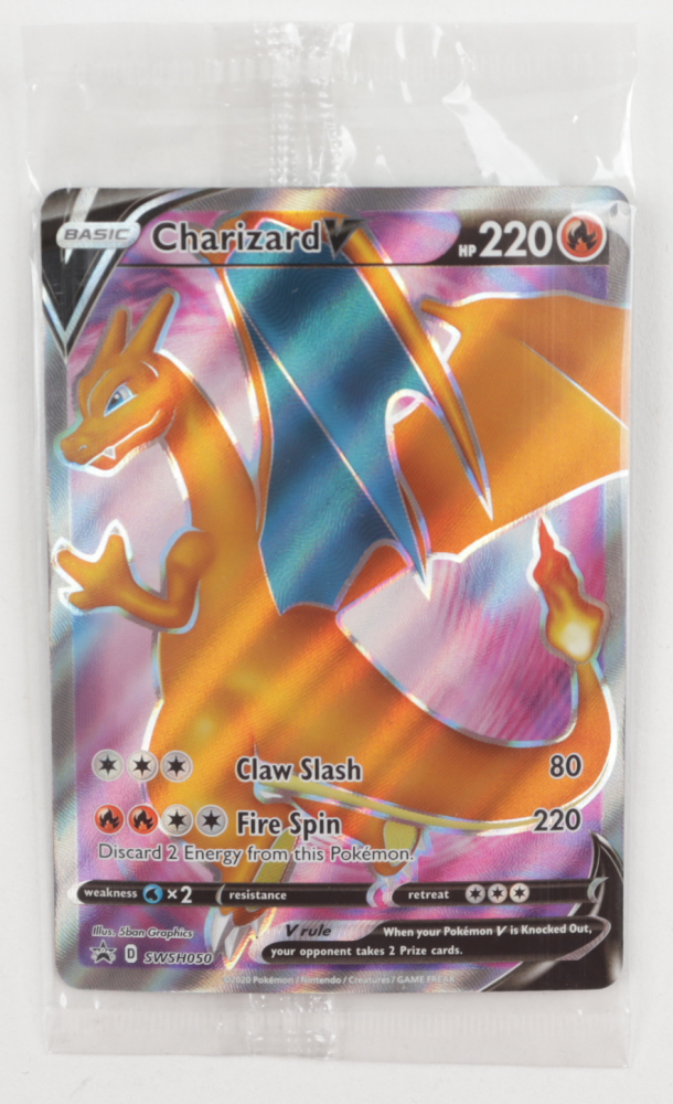 Charizard V 2020 Pokemon Full Art Promos #SWSH050 | Pristine Auction