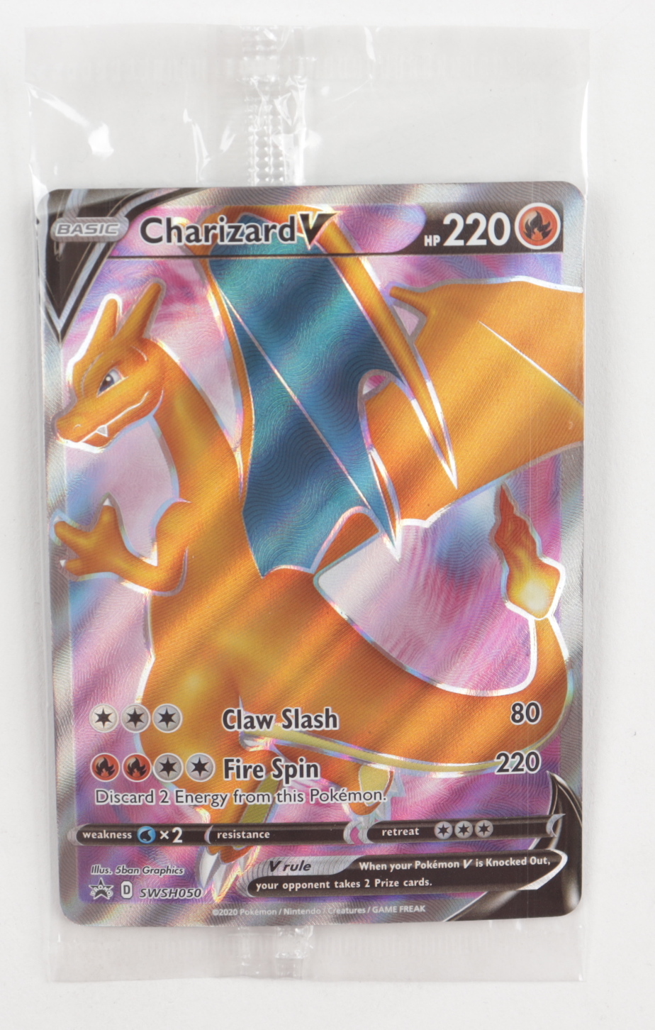 Charizard V 2020 Pokemon Full Art Promos #SWSH050 at PristineAuction.com Charizard V 2020 Pokemon Full Art Promos #SWSH050 at PristineAuction.com
