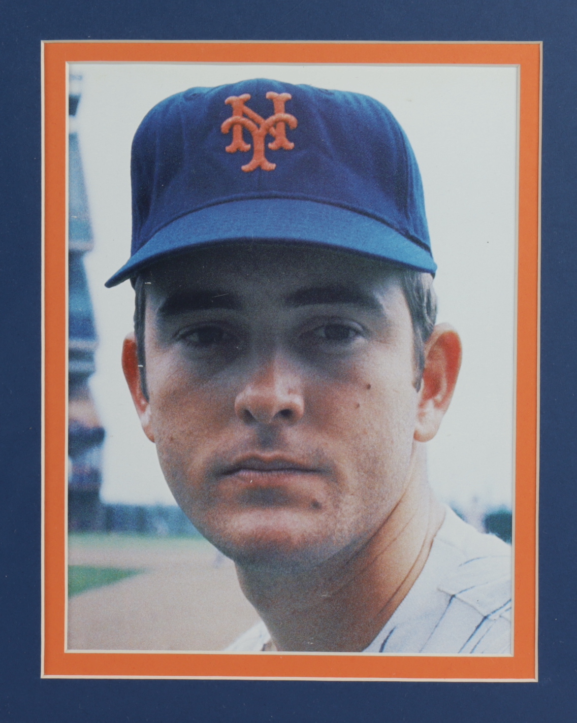 Nolan Ryan Signed 32x36 Custom Framed Jersey Display Inscribed "1969 Miracle Mets" with Ryan Hall Of Fame Pin (PSA COA) (See Description) at PristineAuction.com Nolan Ryan Signed 32x36 Custom Framed Jersey Display Inscribed "1969 Miracle Mets" with Ryan Hall Of Fame Pin (PSA COA) (See Description) at PristineAuction.com