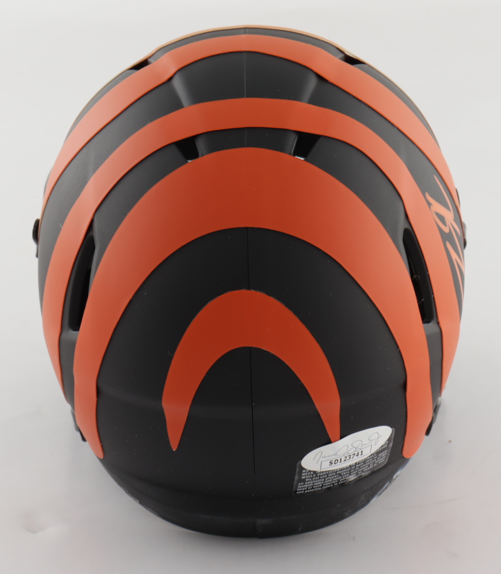 Tee Higgins Signed Bengals Eclipse Alternate Speed Mini Helmet (JSA COA) at PristineAuction.com Tee Higgins Signed Bengals Eclipse Alternate Speed Mini Helmet (JSA COA) at PristineAuction.com
