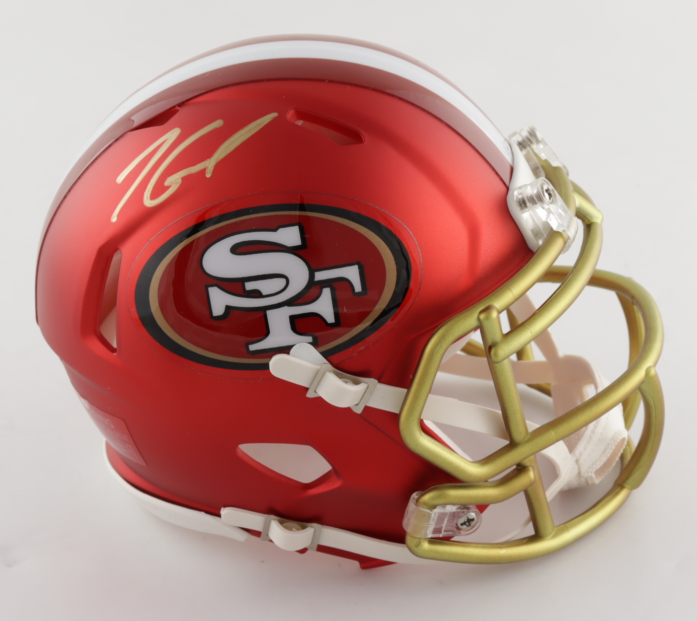 Jimmy Garoppolo Signed 49ers Blaze Speed Mini Helmet (TriStar Hologram) at PristineAuction.com Jimmy Garoppolo Signed 49ers Blaze Speed Mini Helmet (TriStar Hologram) at PristineAuction.com