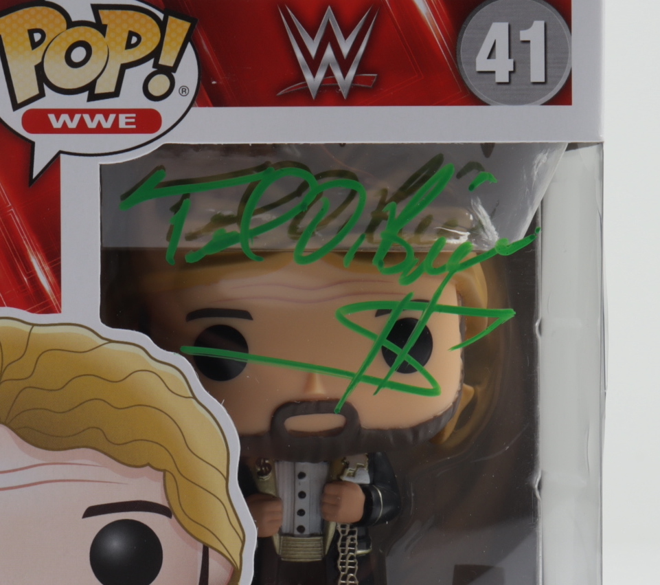Ted DiBiase Signed "Million Dollar Man" #41 WWE Funko Pop! Vinyl Figures Inscribed "$" (JSA COA) at PristineAuction.com Ted DiBiase Signed "Million Dollar Man" #41 WWE Funko Pop! Vinyl Figures Inscribed "$" (JSA COA) at PristineAuction.com