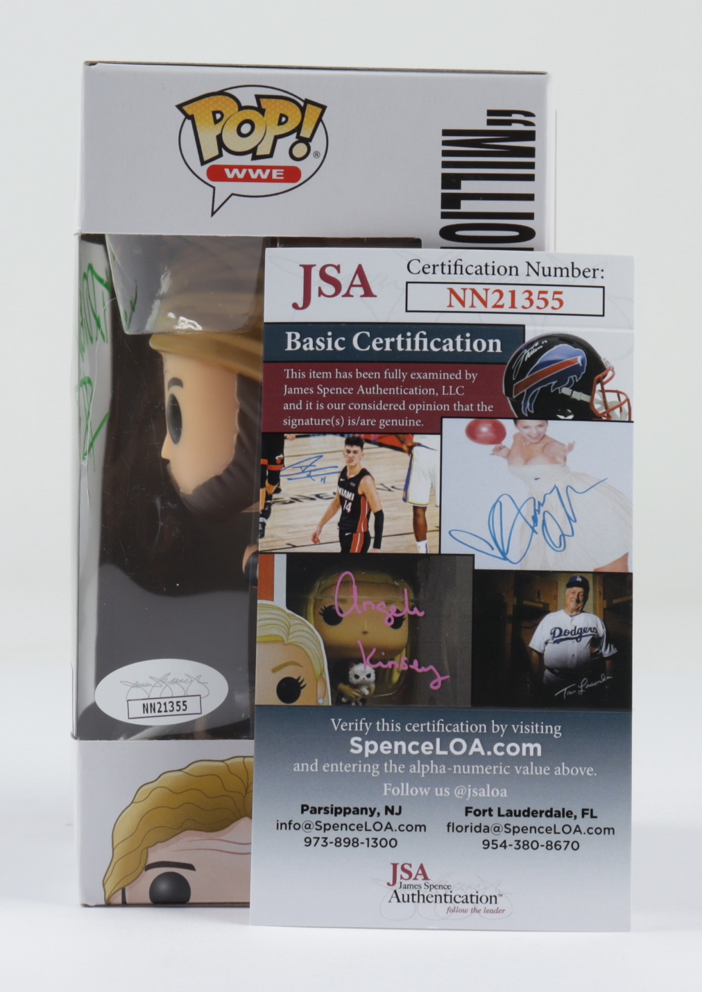 Ted DiBiase Signed "Million Dollar Man" #41 WWE Funko Pop! Vinyl Figures Inscribed "$" (JSA COA) at PristineAuction.com Ted DiBiase Signed "Million Dollar Man" #41 WWE Funko Pop! Vinyl Figures Inscribed "$" (JSA COA) at PristineAuction.com