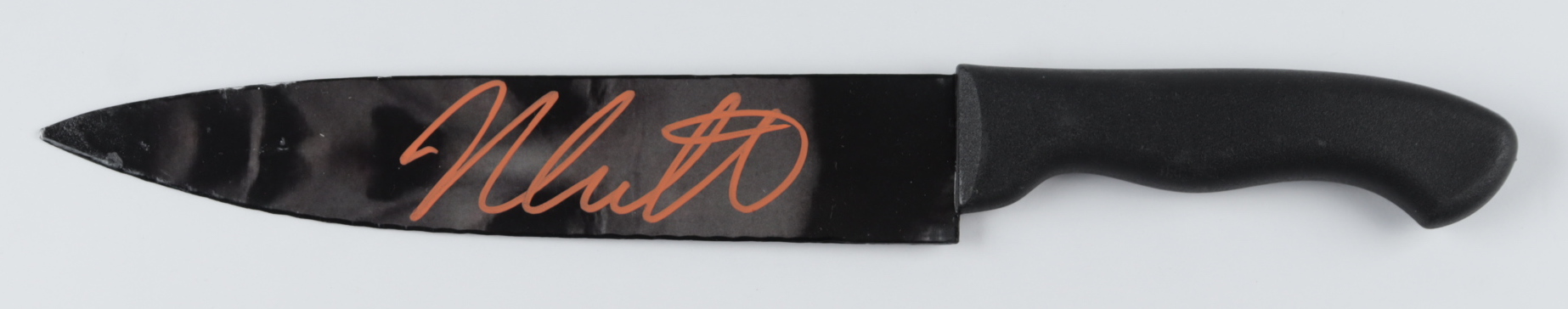 Nick Castle Signed "Halloween" Steel Knife (PSA COA) (See Description) at PristineAuction.com Nick Castle Signed "Halloween" Steel Knife (PSA COA) (See Description) at PristineAuction.com