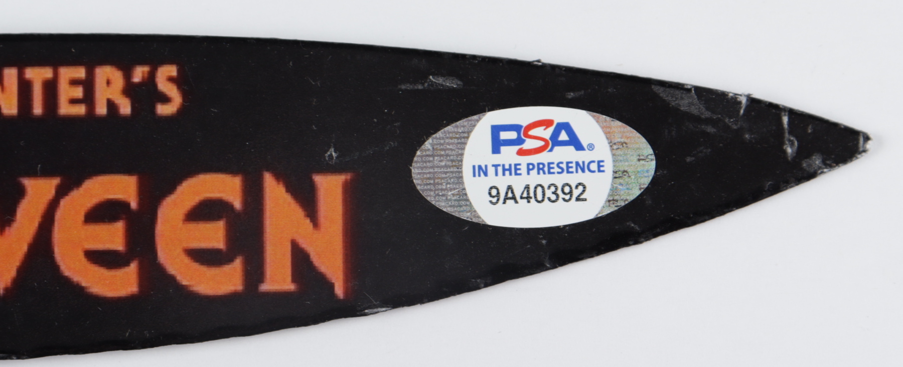 Nick Castle Signed "Halloween" Steel Knife (PSA COA) (See Description) at PristineAuction.com Nick Castle Signed "Halloween" Steel Knife (PSA COA) (See Description) at PristineAuction.com