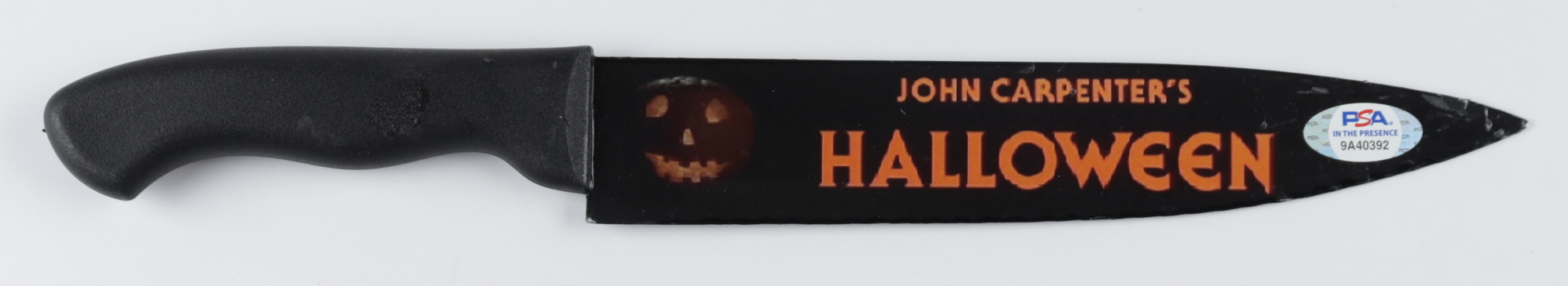 Nick Castle Signed "Halloween" Steel Knife (PSA COA) (See Description) at PristineAuction.com Nick Castle Signed "Halloween" Steel Knife (PSA COA) (See Description) at PristineAuction.com