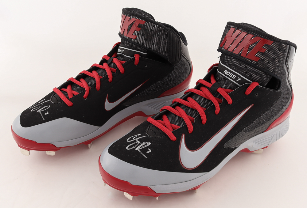 Cody Ross Signed Pair of Nike Baseball Cleats (Beckett Hologram) at PristineAuction.com Cody Ross Signed Pair of Nike Baseball Cleats (Beckett Hologram) at PristineAuction.com