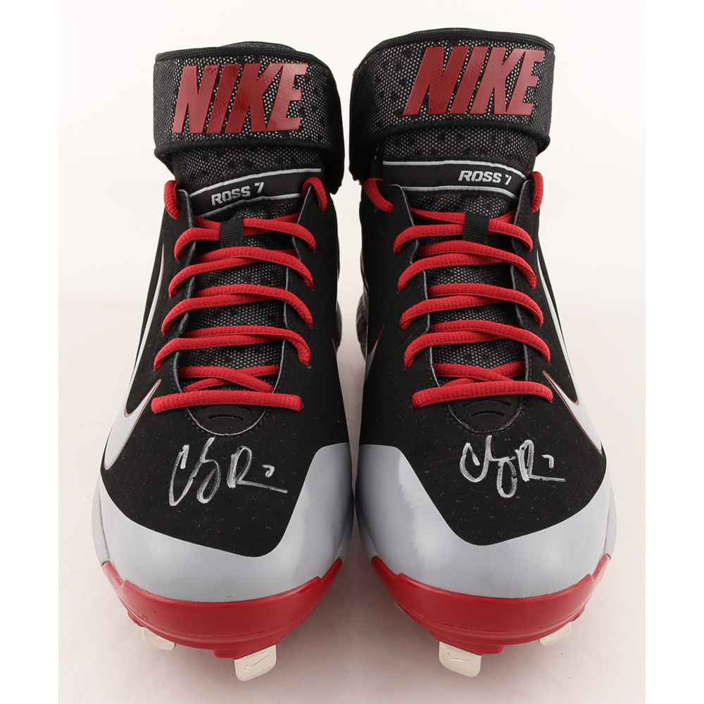 Cody Ross Signed Pair of Nike Baseball Cleats (Beckett Hologram