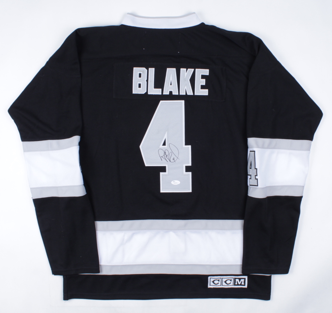 Rob Blake Signed Kings Jersey (JSA Hologram) at PristineAuction.com Rob Blake Signed Kings Jersey (JSA Hologram) at PristineAuction.com