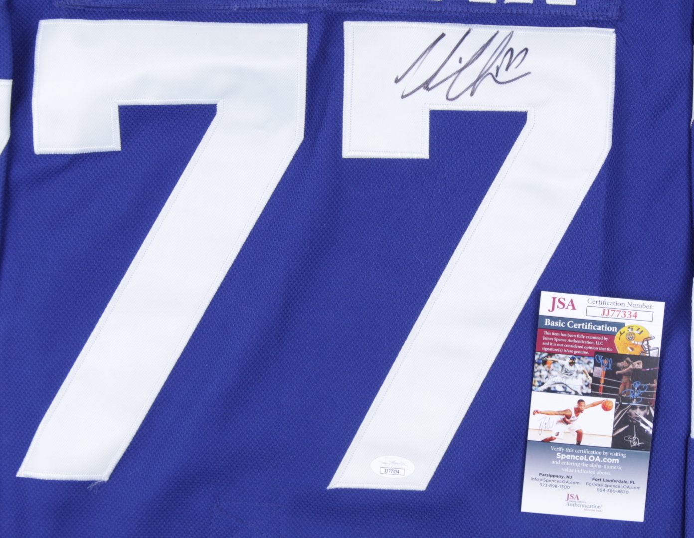 Victor Hedman Signed Lightning Jersey (JSA COA) at PristineAuction.com Victor Hedman Signed Lightning Jersey (JSA COA) at PristineAuction.com