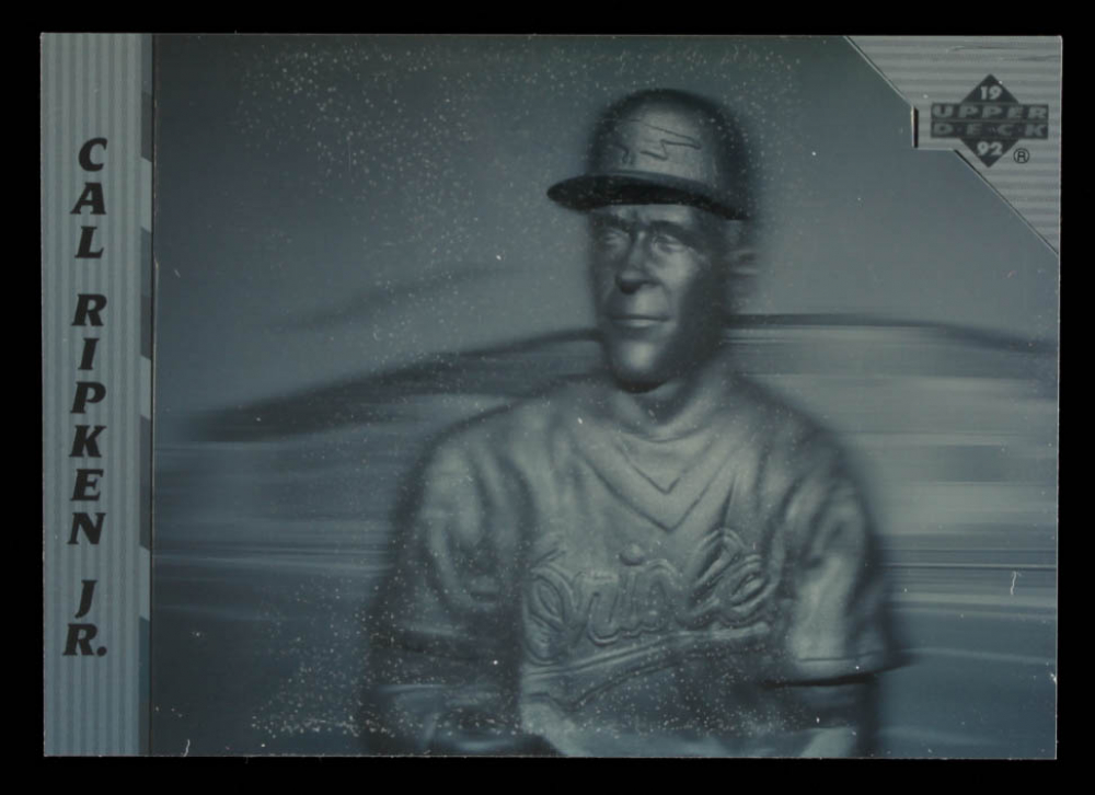 Cal Ripken Jr. 1992 Upper Deck Team MVP Holograms #1 MVP / AL Checklist