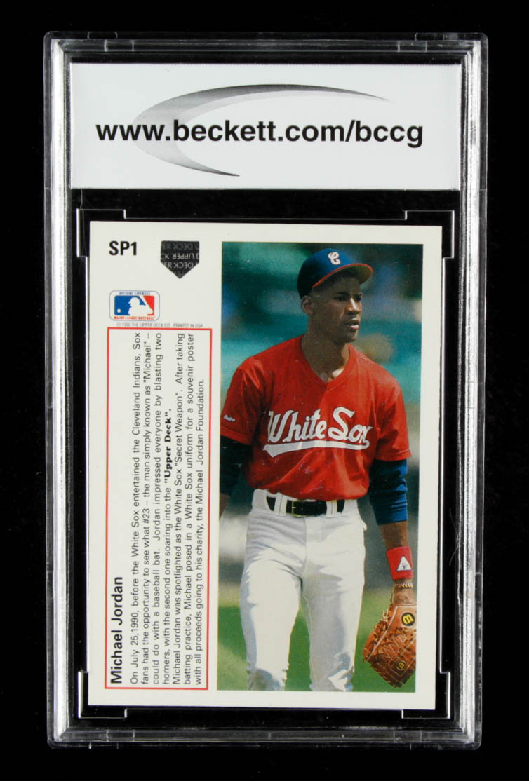 Michael Jordan 1991 Upper Deck #SP1 SP (BCCG 10) at PristineAuction.com Michael Jordan 1991 Upper Deck #SP1 SP (BCCG 10) at PristineAuction.com