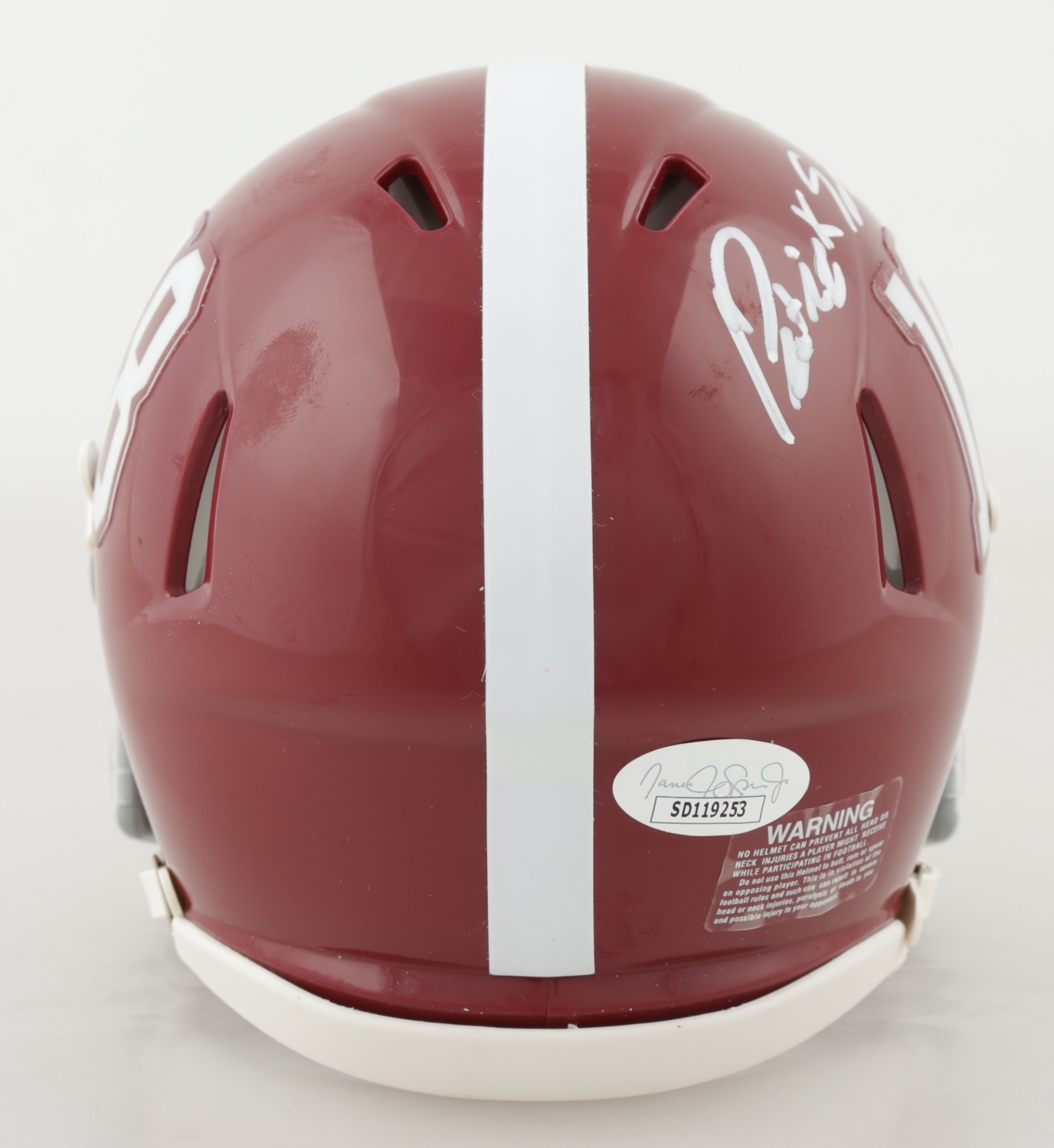 Patrick Surtain II Signed Alabama Crimson Tide Speed Mini Helmet (JSA COA) at PristineAuction.com Patrick Surtain II Signed Alabama Crimson Tide Speed Mini Helmet (JSA COA) at PristineAuction.com