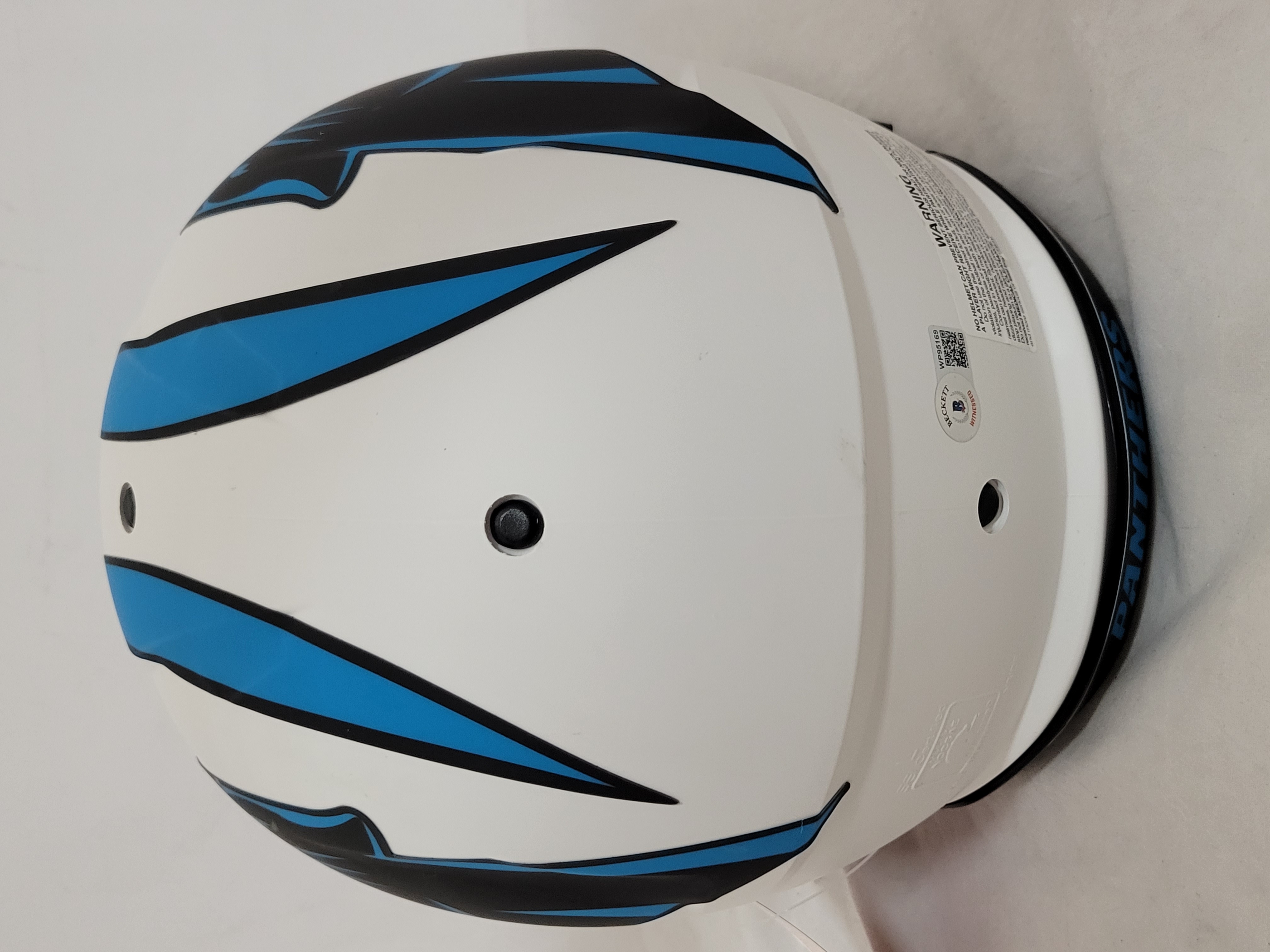 Daviyon Nixon Signed Panthers Full-Size Authentic On-Field Lunar Eclipse Alternate Speed Helmet (Beckett Hologram) at PristineAuction.com Daviyon Nixon Signed Panthers Full-Size Authentic On-Field Lunar Eclipse Alternate Speed Helmet (Beckett Hologram) at PristineAuction.com