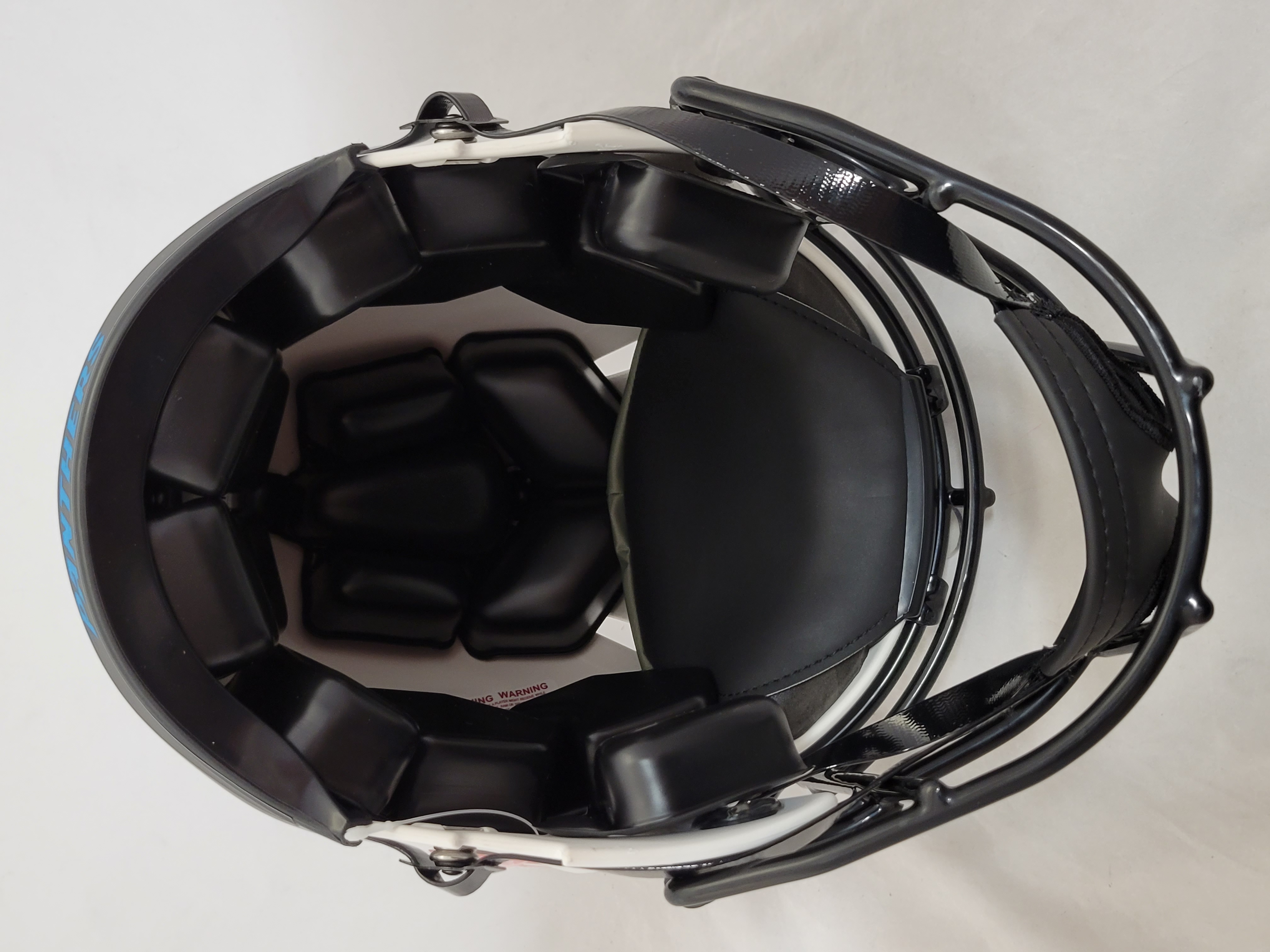 Daviyon Nixon Signed Panthers Full-Size Authentic On-Field Lunar Eclipse Alternate Speed Helmet (Beckett Hologram) at PristineAuction.com Daviyon Nixon Signed Panthers Full-Size Authentic On-Field Lunar Eclipse Alternate Speed Helmet (Beckett Hologram) at PristineAuction.com