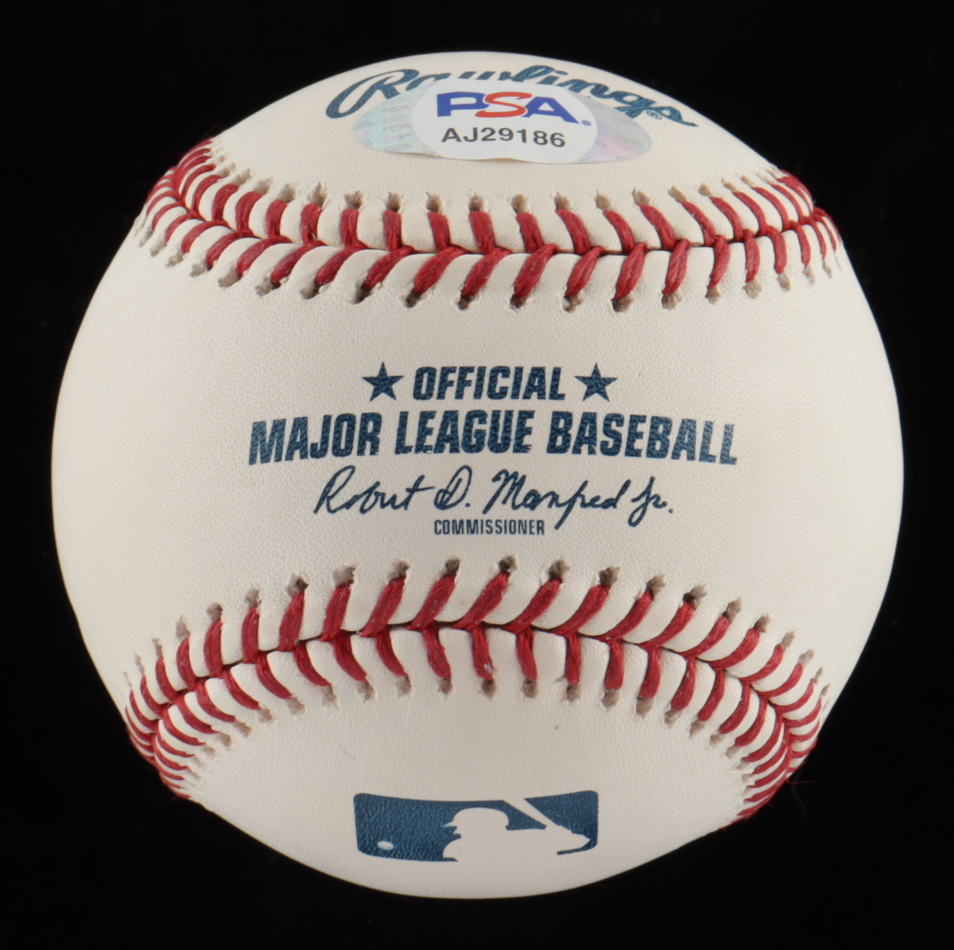 Mike Trout Signed OML Baseball (PSA) at PristineAuction.com Mike Trout Signed OML Baseball (PSA) at PristineAuction.com