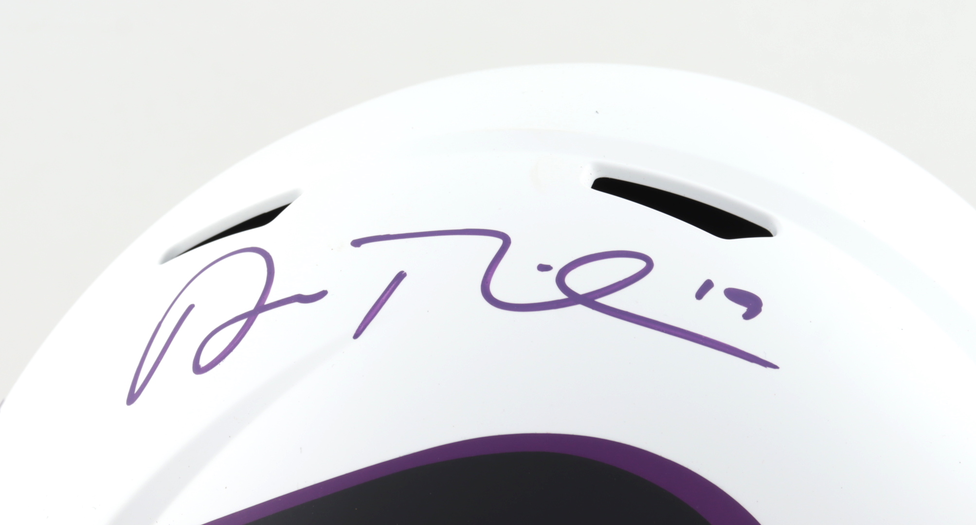 Adam Thielen Signed Vikings Full-Size Lunar Eclipse Alternate Speed Helmet (Beckett Hologram) (See Description) at PristineAuction.com Adam Thielen Signed Vikings Full-Size Lunar Eclipse Alternate Speed Helmet (Beckett Hologram) (See Description) at PristineAuction.com