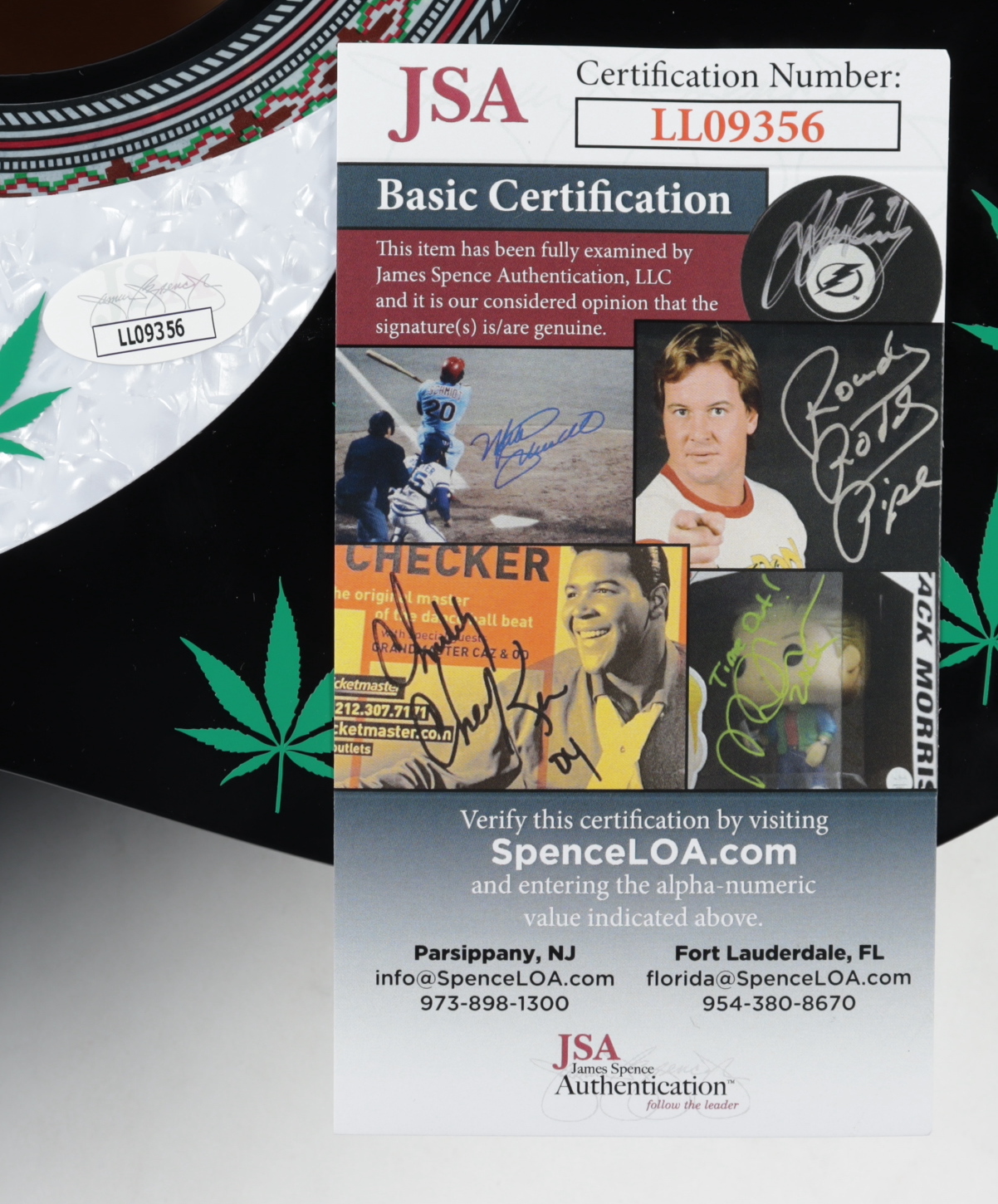 Cheech Marin & Tommy Chong Signed 38" Acoustic Guitar (JSA COA) at PristineAuction.com Cheech Marin & Tommy Chong Signed 38" Acoustic Guitar (JSA COA) at PristineAuction.com