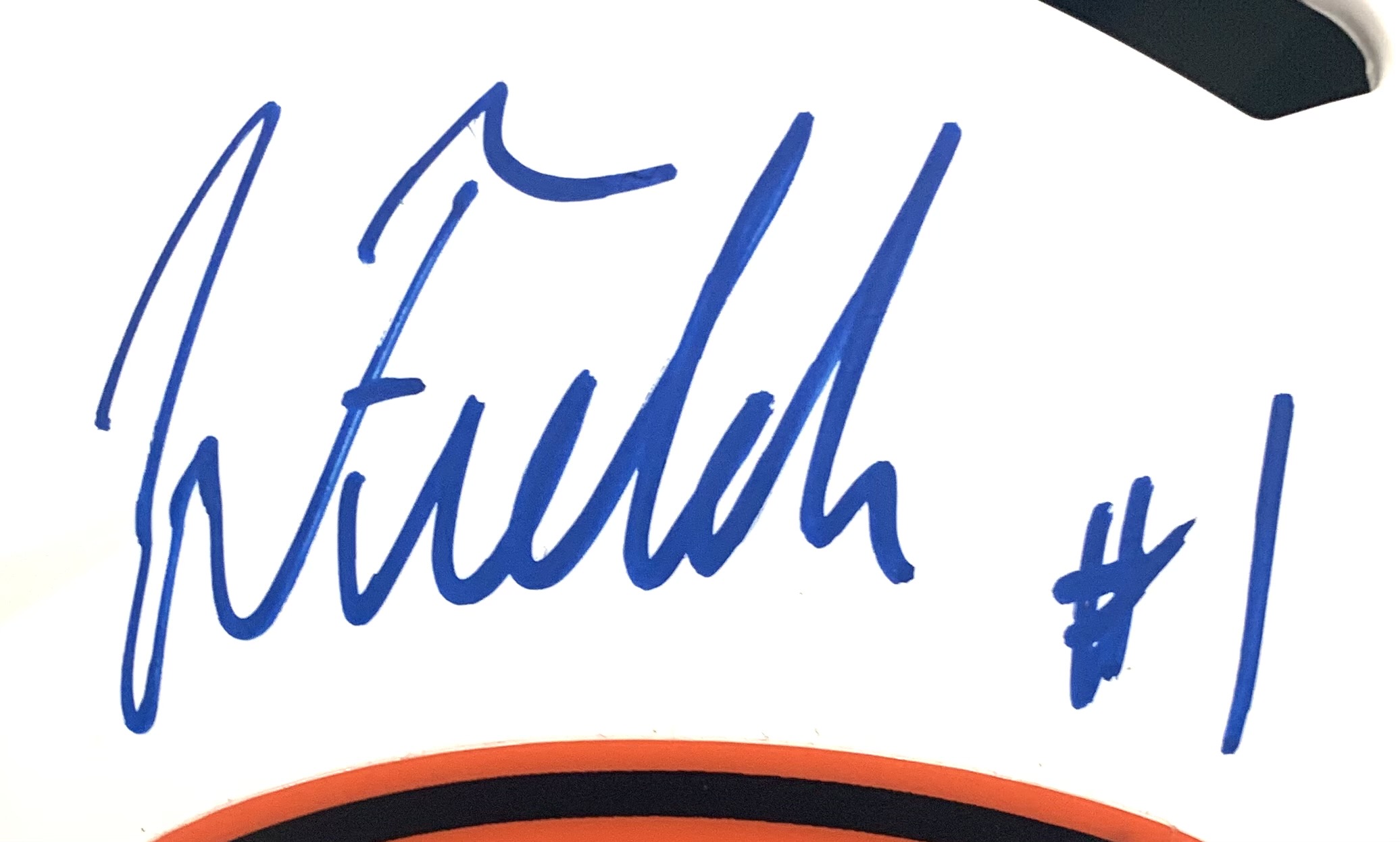 Justin Fields Signed Bears Full-Size Authentic On-Field Lunar Eclipse Alternate Speed Helmet (Beckett Hologram) at PristineAuction.com Justin Fields Signed Bears Full-Size Authentic On-Field Lunar Eclipse Alternate Speed Helmet (Beckett Hologram) at PristineAuction.com