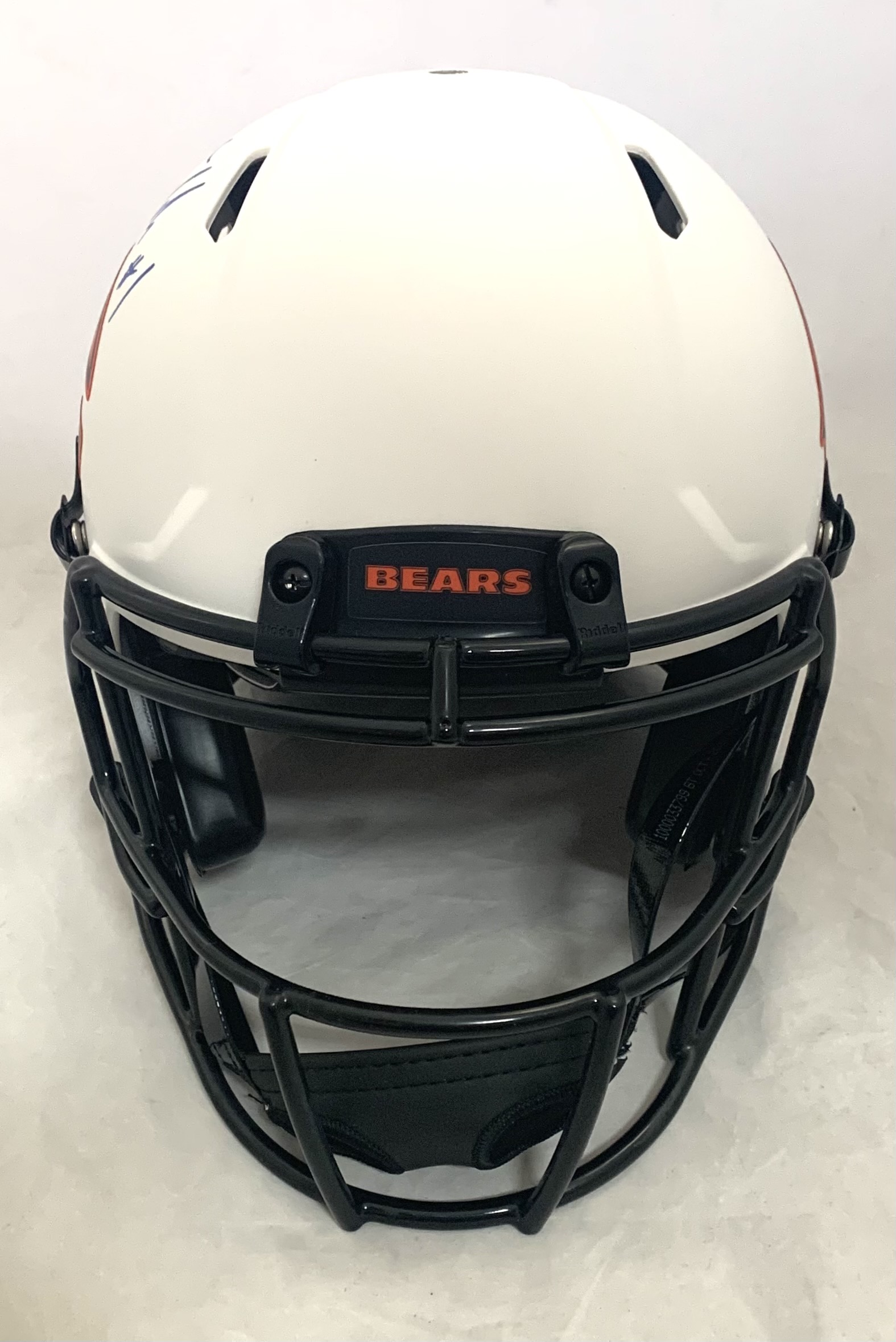 Justin Fields Signed Bears Full-Size Authentic On-Field Lunar Eclipse Alternate Speed Helmet (Beckett Hologram) at PristineAuction.com Justin Fields Signed Bears Full-Size Authentic On-Field Lunar Eclipse Alternate Speed Helmet (Beckett Hologram) at PristineAuction.com