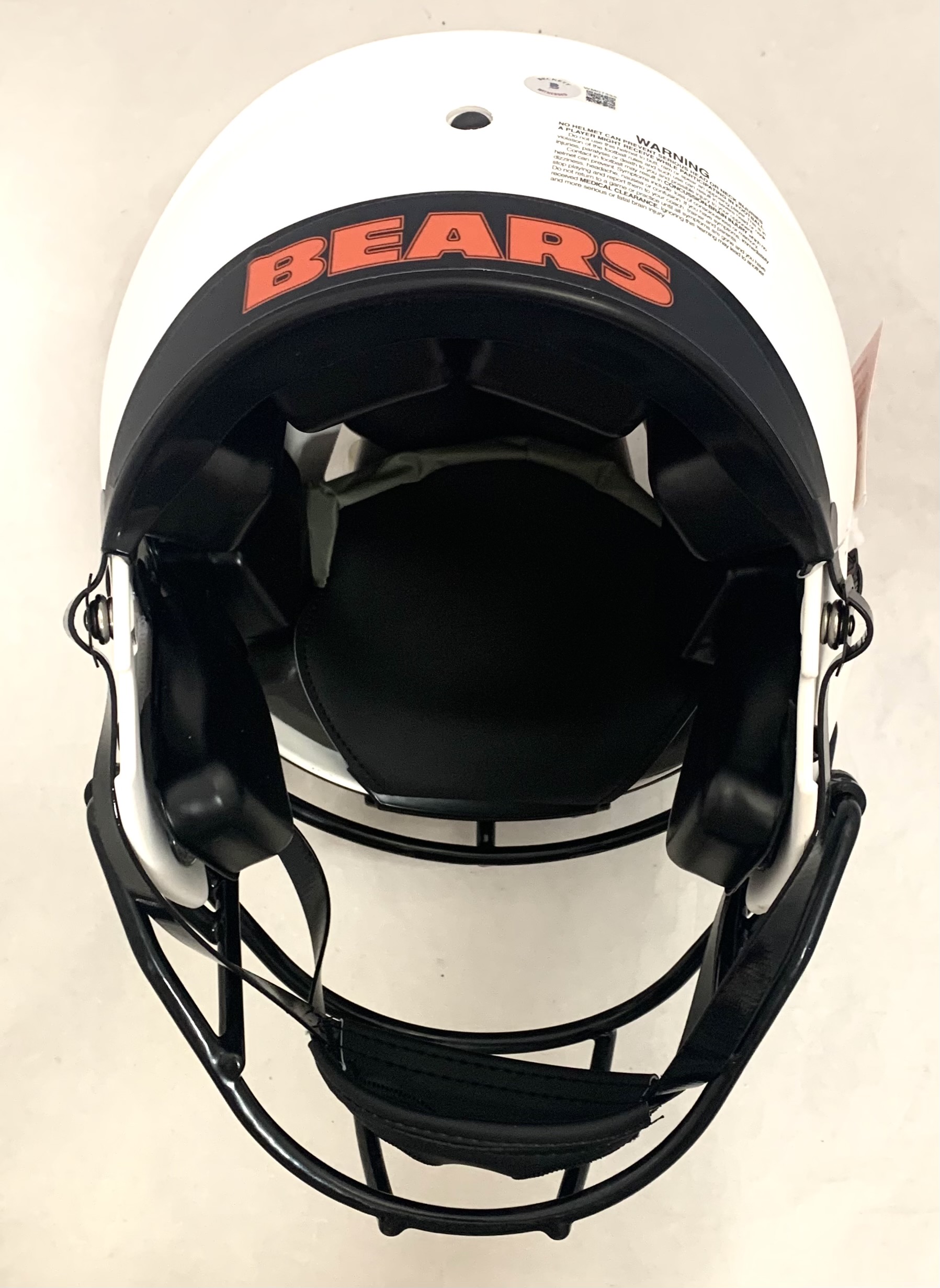 Justin Fields Signed Bears Full-Size Authentic On-Field Lunar Eclipse Alternate Speed Helmet (Beckett Hologram) at PristineAuction.com Justin Fields Signed Bears Full-Size Authentic On-Field Lunar Eclipse Alternate Speed Helmet (Beckett Hologram) at PristineAuction.com