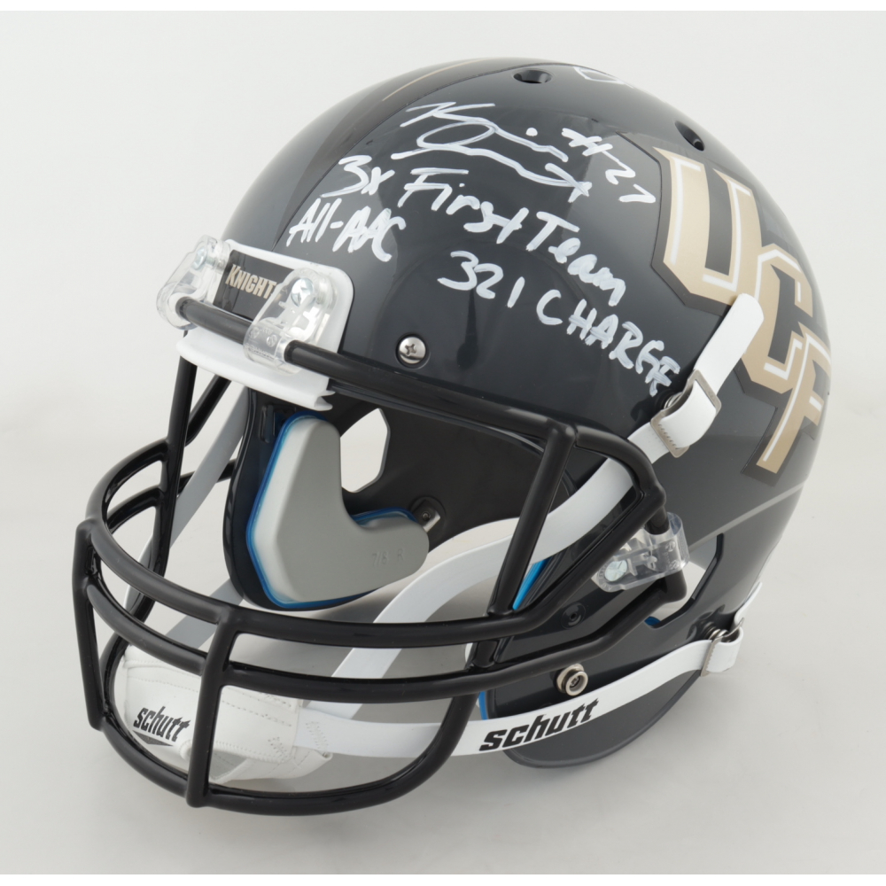 Richie Grant Signed UCF Knights FullSize Helmet with Multiple