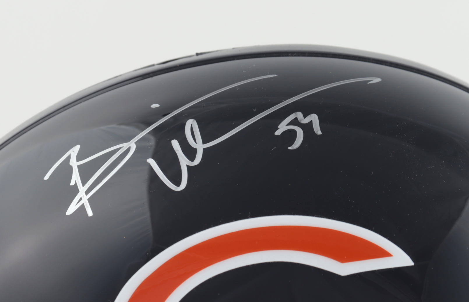 Brian Urlacher Signed Bears Full-Size Helmet (Schwartz Sports COA) at PristineAuction.com Brian Urlacher Signed Bears Full-Size Helmet (Schwartz Sports COA) at PristineAuction.com