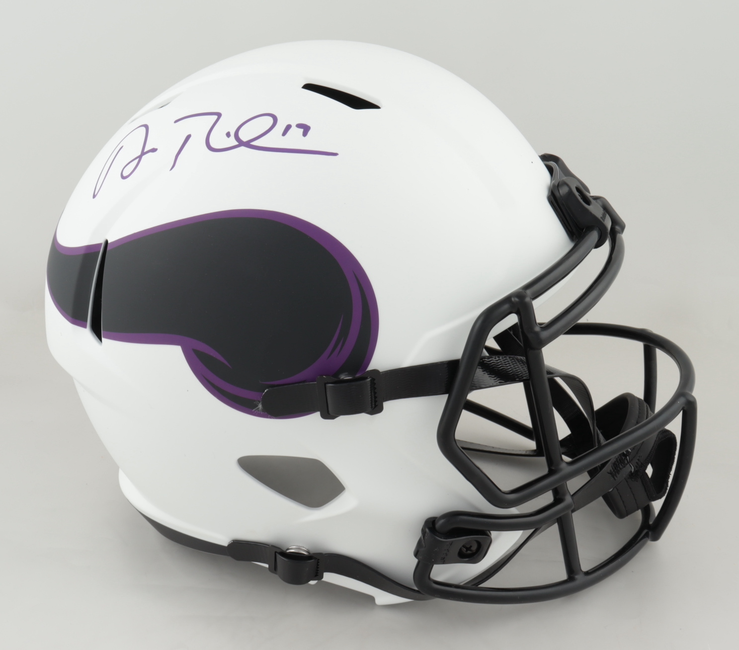 Adam Thielen Signed Vikings Full-Size Lunar Eclipse Alternate Speed Helmet (Beckett Hologram) (See Description) at PristineAuction.com Adam Thielen Signed Vikings Full-Size Lunar Eclipse Alternate Speed Helmet (Beckett Hologram) (See Description) at PristineAuction.com