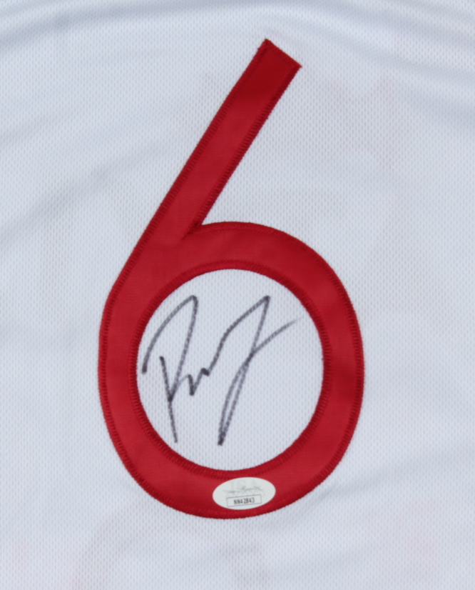 Kristaps Porzingis Signed Jersey (JSA COA) (See Description) at PristineAuction.com Kristaps Porzingis Signed Jersey (JSA COA) (See Description) at PristineAuction.com