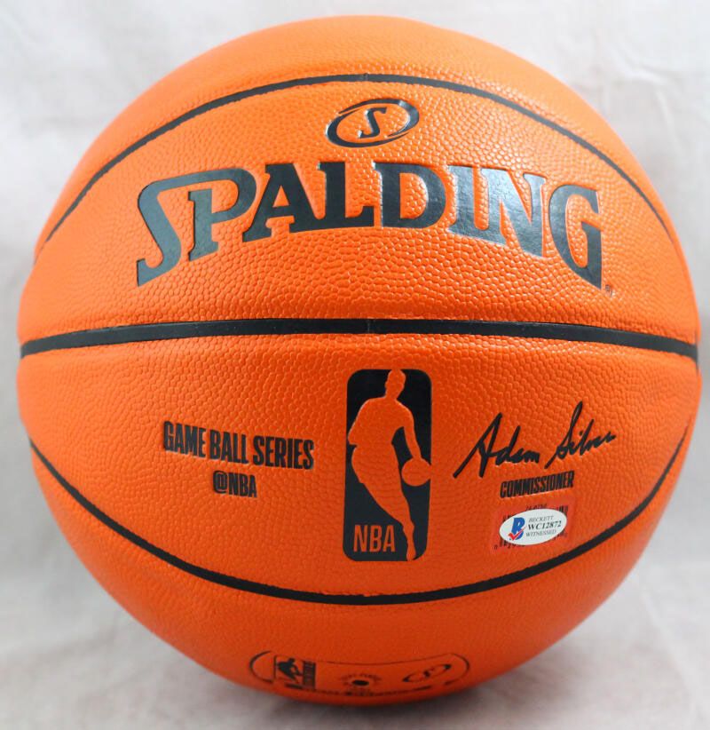 Allen Iverson Signed NBA Basketball (Beckett) at PristineAuction.com Allen Iverson Signed NBA Basketball (Beckett) at PristineAuction.com