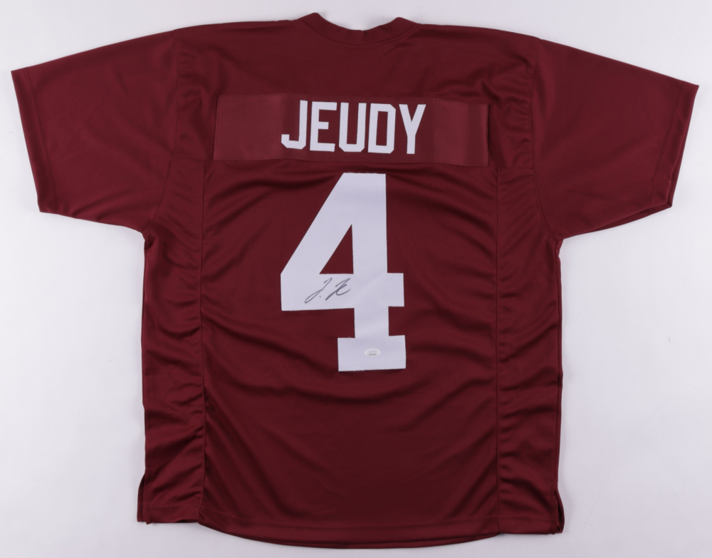 Jerry Jeudy Signed Jersey (JSA COA) Pristine Auction