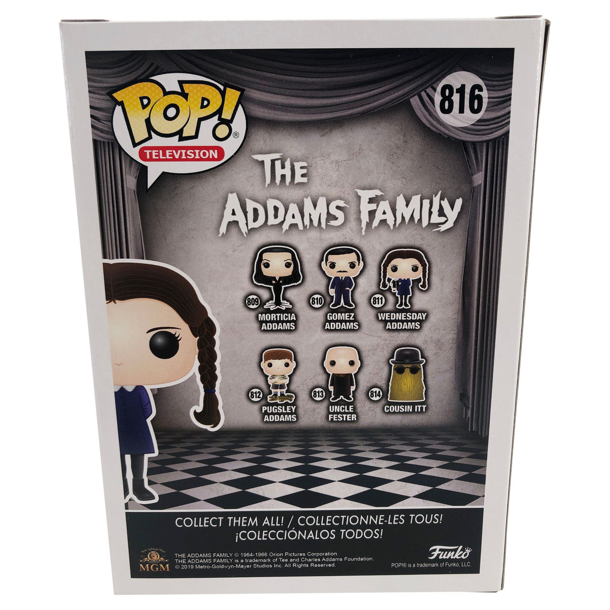 完売品　The ADDAMS Family WEDNESDAY 816 Amazon.com: Funko Pop! TV: The Addams Family - Wednesday