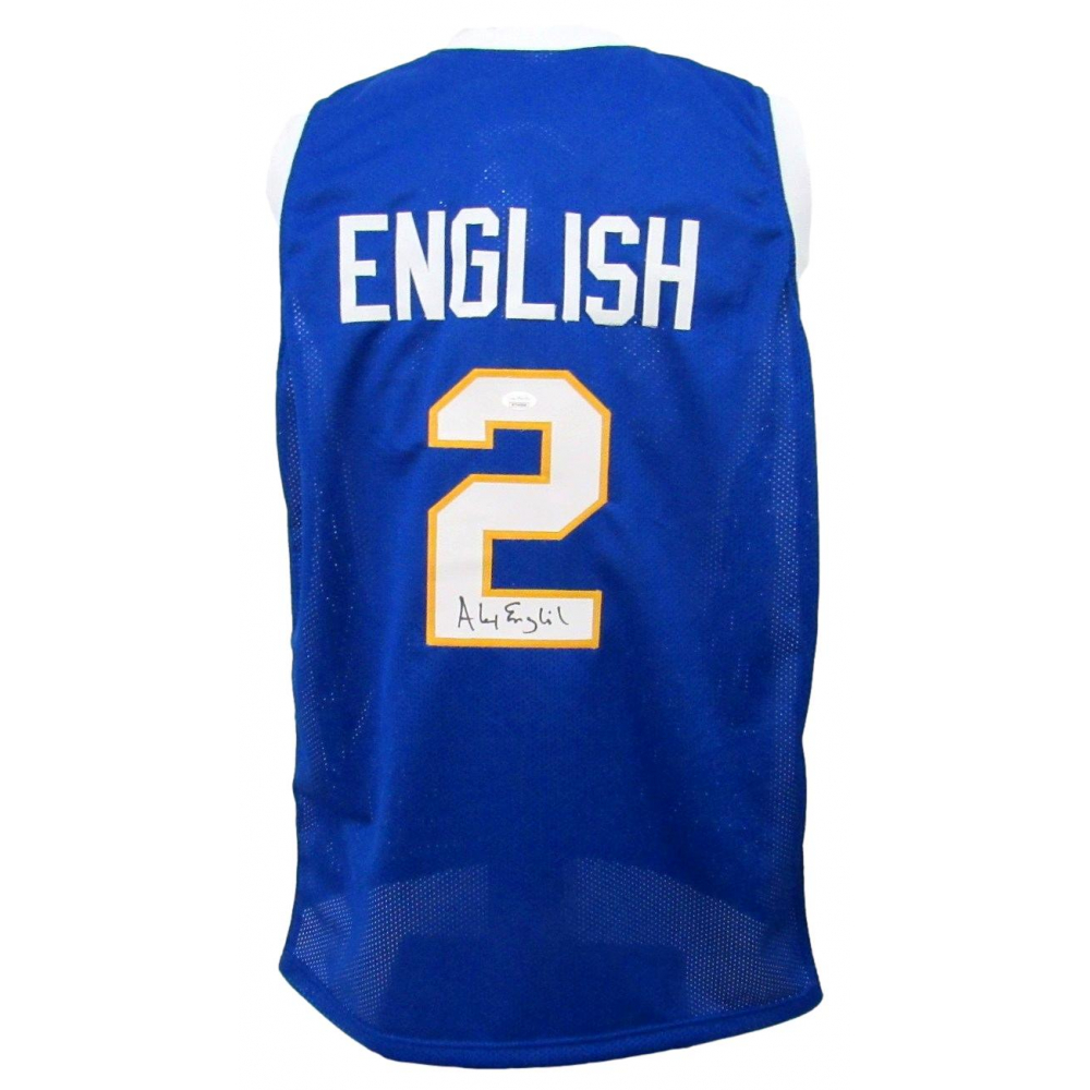 Alex English Signed Jersey (JSA COA) Pristine Auction