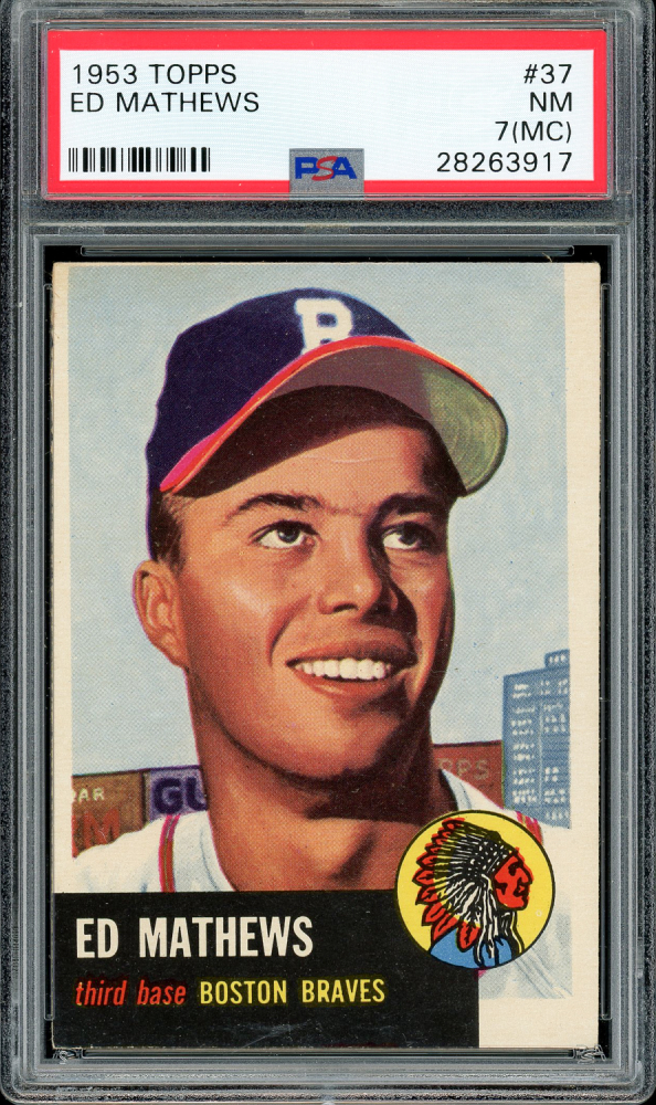 1953 TOPPS BASEBALL NEAR SET BREAK MYSTERY BOX 3 CARDS PER BOX Pristine Auction