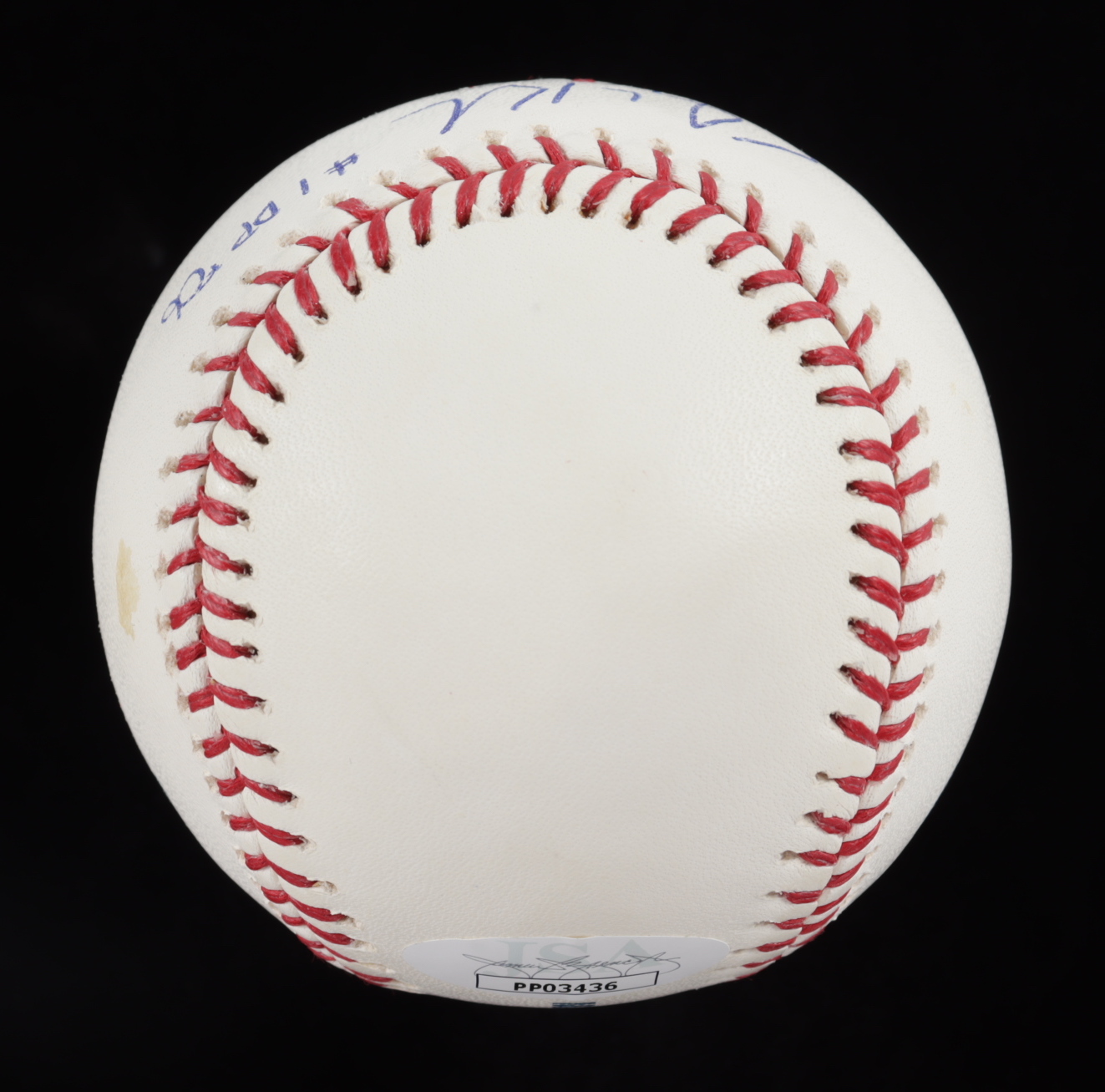 Clayton Kershaw Signed OML Baseball Inscribed "#1 DP 06" (JSA COA) at PristineAuction.com Clayton Kershaw Signed OML Baseball Inscribed "#1 DP 06" (JSA COA) at PristineAuction.com