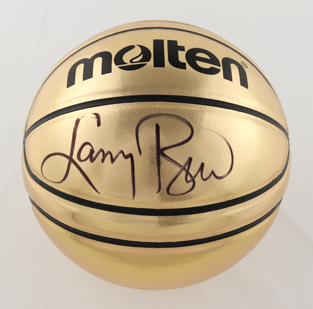 Larry Bird Signed Molten Gold Basketball (JSA COA) at PristineAuction.com Larry Bird Signed Molten Gold Basketball (JSA COA) at PristineAuction.com