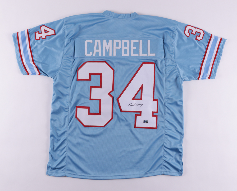 Earl Campbell Signed Jersey (Fiterman Sports Hologram) at PristineAuction.com Earl Campbell Signed Jersey (Fiterman Sports Hologram) at PristineAuction.com