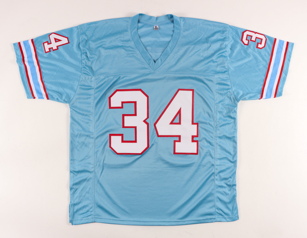 Earl Campbell Signed Jersey (Fiterman Sports Hologram) at PristineAuction.com Earl Campbell Signed Jersey (Fiterman Sports Hologram) at PristineAuction.com