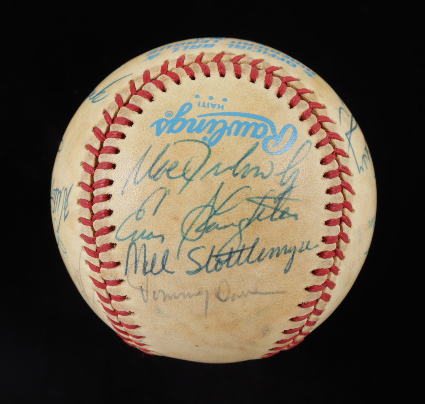 MLB Hall of Famers & Stars OAL Baseball Signed by (20) with Bobby Doerr, Enos Slaughter, Monte Irvin, Lou Brock, Don Larsen (JSA LOA) at PristineAuction.com MLB Hall of Famers & Stars OAL Baseball Signed by (20) with Bobby Doerr, Enos Slaughter, Monte Irvin, Lou Brock, Don Larsen (JSA LOA) at PristineAuction.com