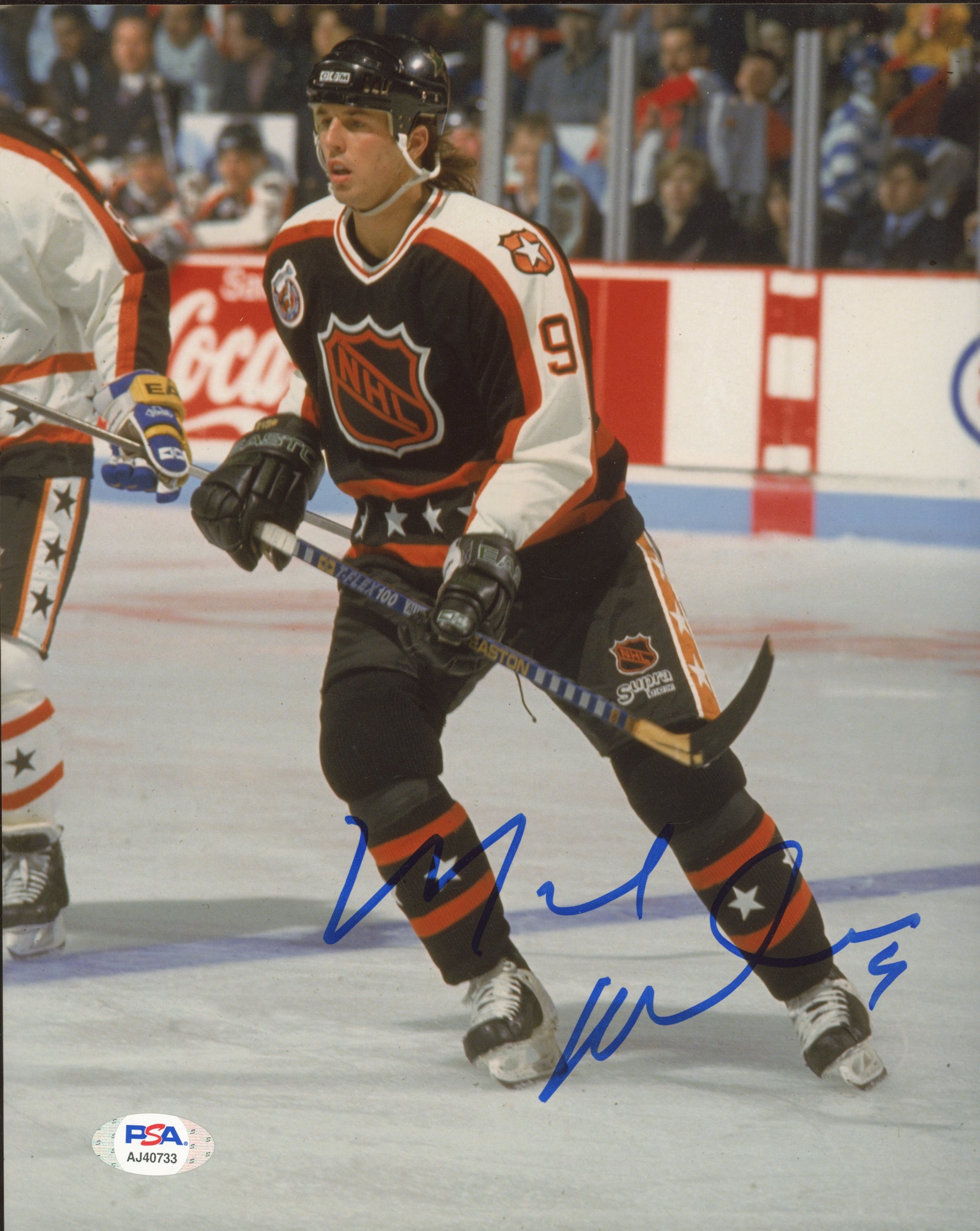 Mike Modano Signed All-Star Game 8x10 Photo (PSA COA) at PristineAuction.com Mike Modano Signed All-Star Game 8x10 Photo (PSA COA) at PristineAuction.com