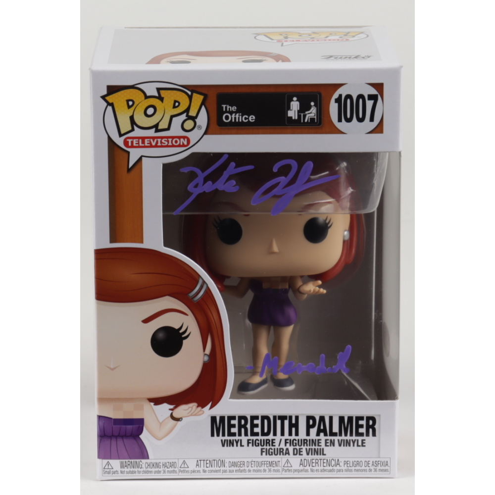 Kate Flannery Signed "The Office" 1007 Meredith Palmer Funko Pop