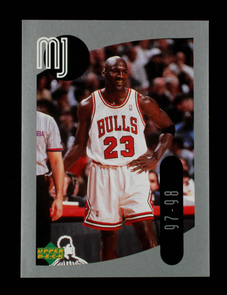Michael Jordan 1998 Upper Deck MJ Sticker Collection 55 Pristine Auction