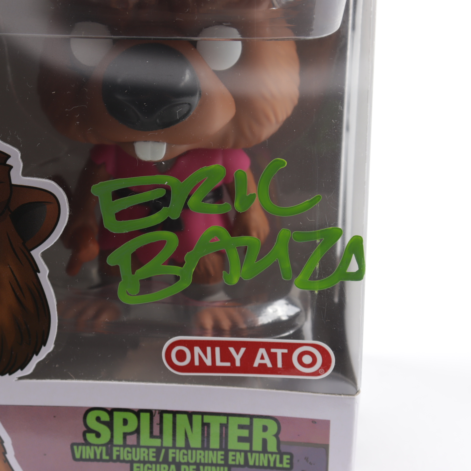 Eric Bauza Signed "Teenage Mutant Ninja Turtles" #73 Splinter Funko Pop! Vinyl Figure (PSA Hologram) at PristineAuction.com Eric Bauza Signed "Teenage Mutant Ninja Turtles" #73 Splinter Funko Pop! Vinyl Figure (PSA Hologram) at PristineAuction.com