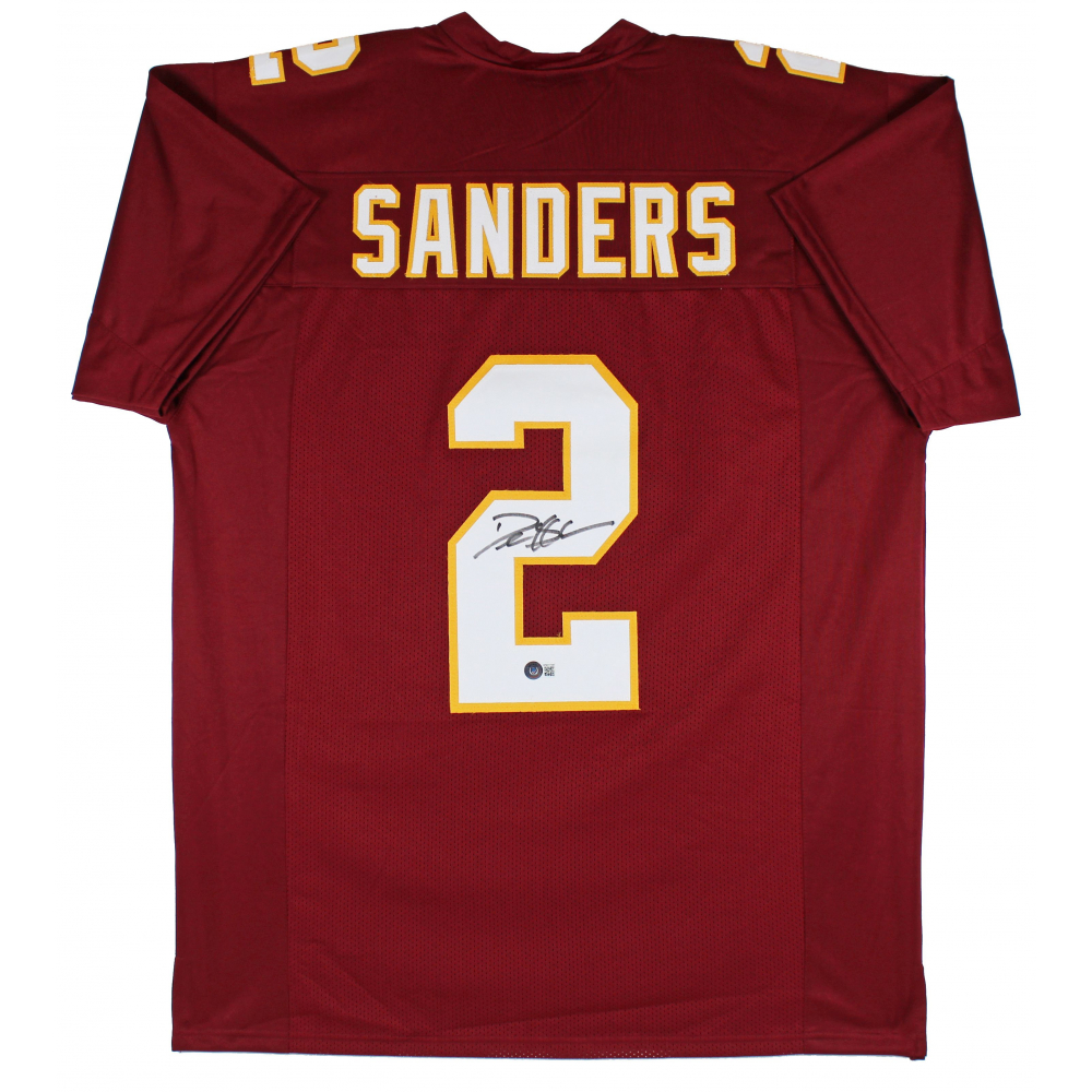 Deion Sanders Signed Jersey (Beckett) Pristine Auction