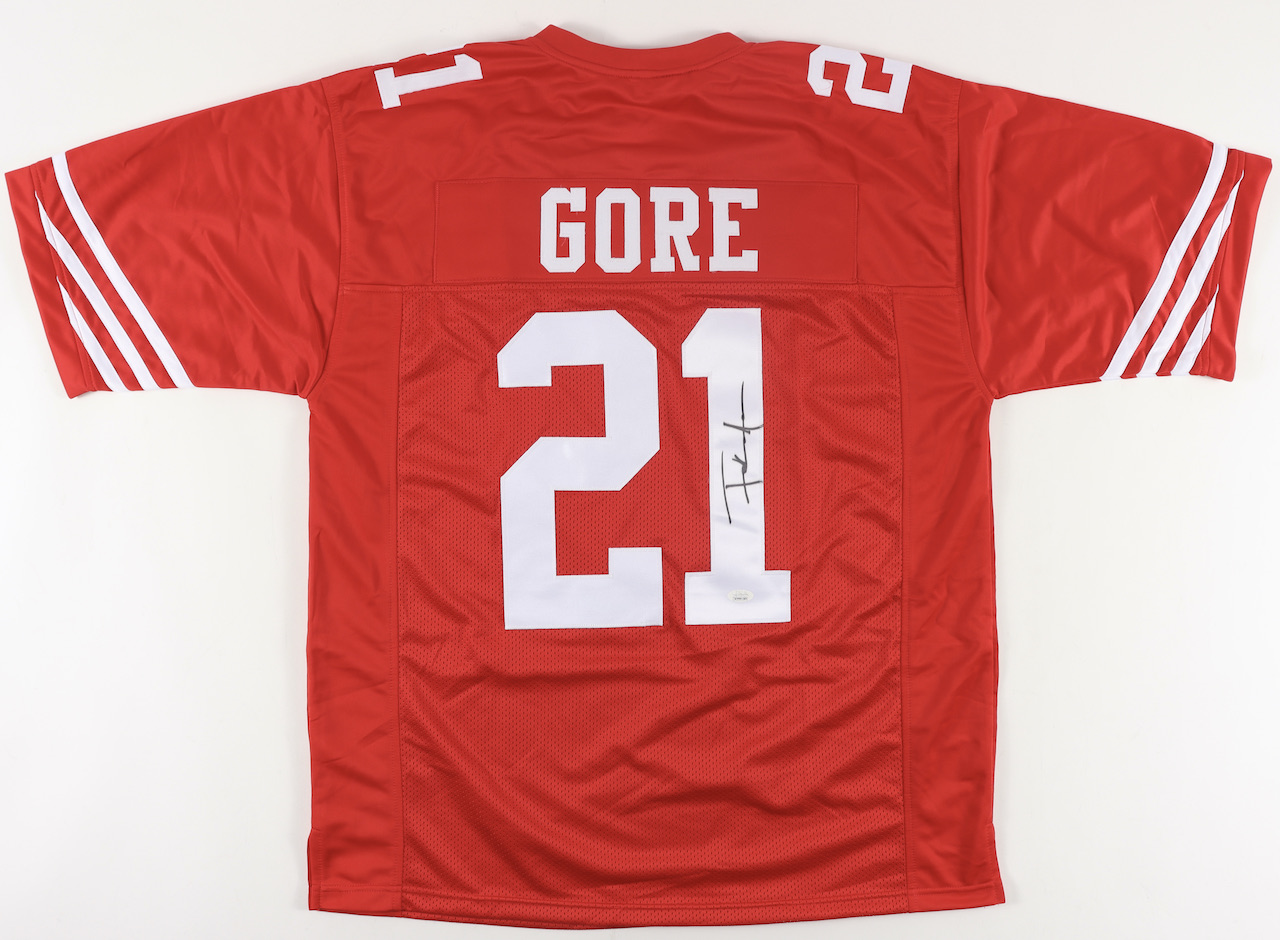 Frank Gore Signed Jersey (JSA COA) at PristineAuction.com Frank Gore Signed Jersey (JSA COA) at PristineAuction.com